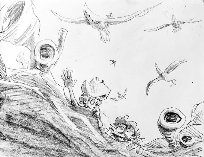 lil' #TheLooter and Drake climbin the Tilbee roost heights 