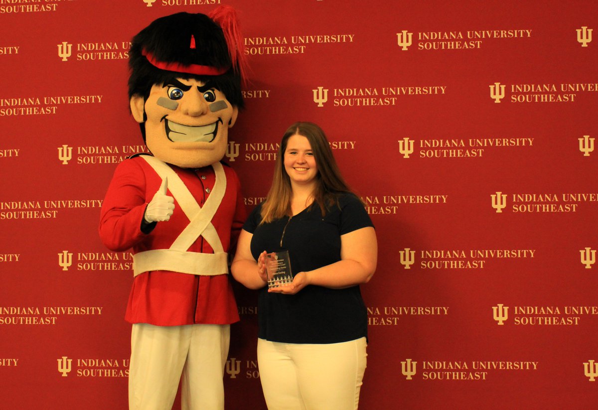 Congrats to the 2019 Outstanding Freshman, Sophomore, Junior, and Senior Awardees: Cory Anderson, Ericia Henry, Chase Howard, and Alexa Gerling <a href="/IUSoutheast/">IU Southeast</a> Campus Commitment to Student Learning Awards!
