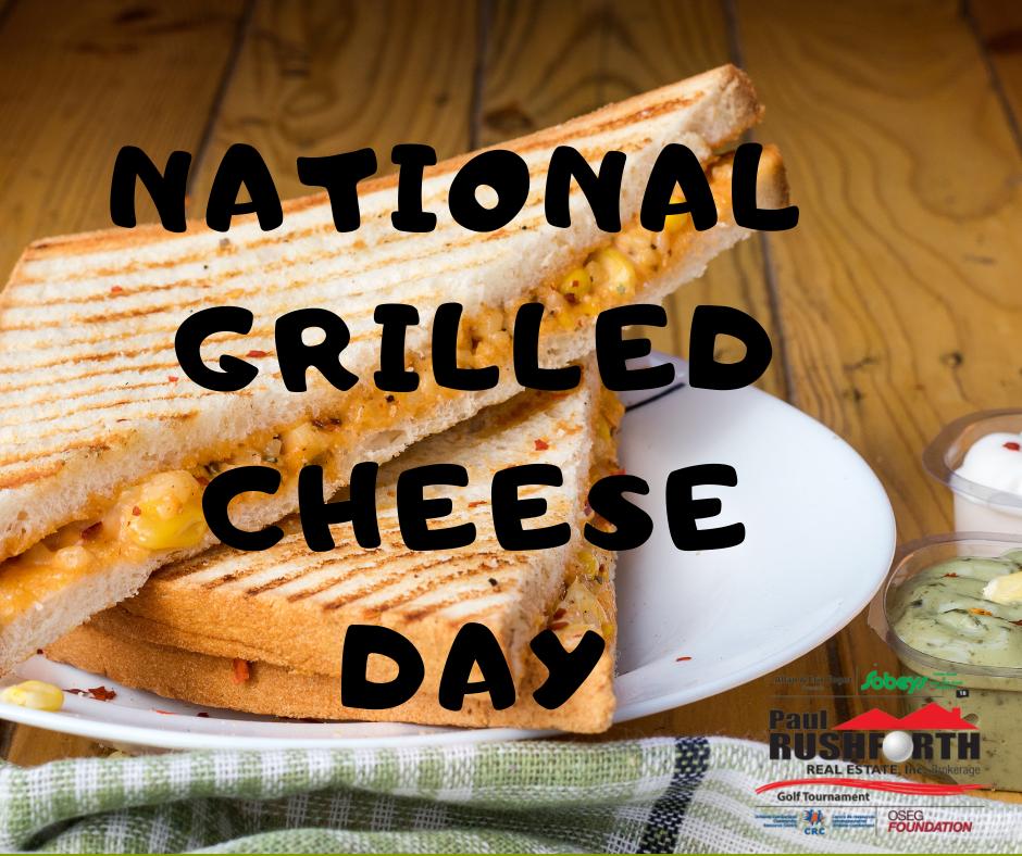 Today is National Grilled Cheese Day! Whether you want a delicious grilled cheese or surf and turf, one of our amazing food hole sponsors, <a href="/SalaSanMarcoHal/">Sala San Marco</a>, does it all!