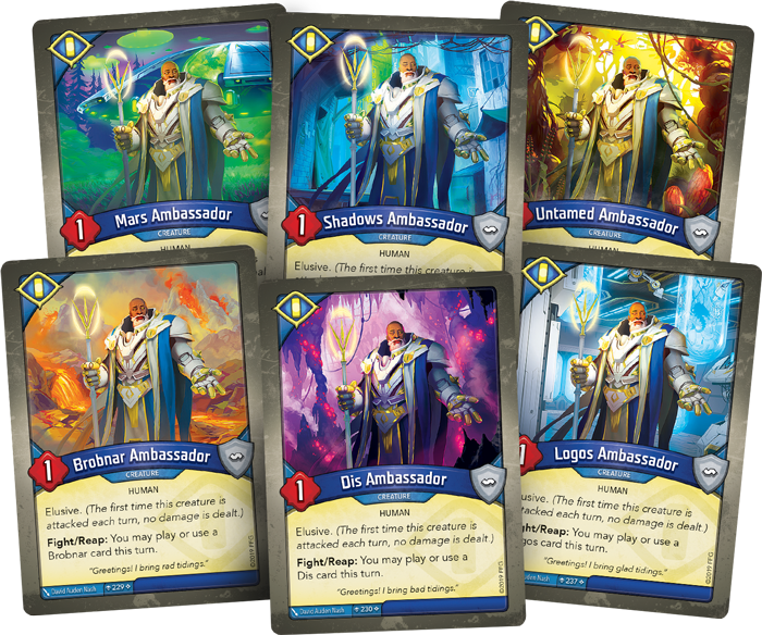 happoween's tweet image. @FFGames I really like the new Sanctum Ambassadors. Awesome concept. Keep up the good designs. I&apos;m thrilled for the upcoming #AgeOfAscension set! #keyforge