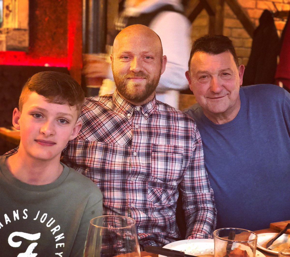 SteWaide's tweet photo. Three generations celebrating Frankie’s 13th Birthday! #yes13 https://t.co/Xr7a0Dyje7