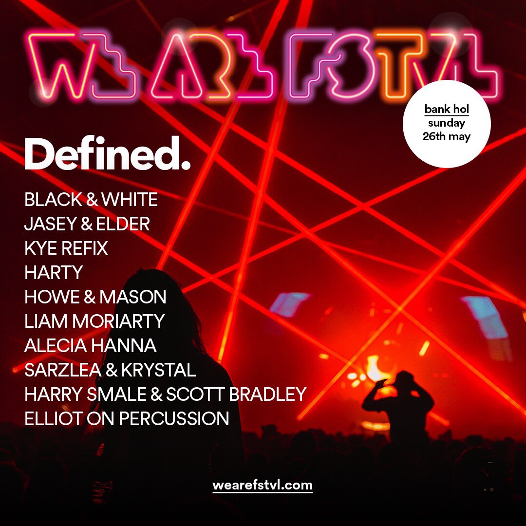 Just added @ElliotDrums 🥁 

Tickets: wearefstvl.com