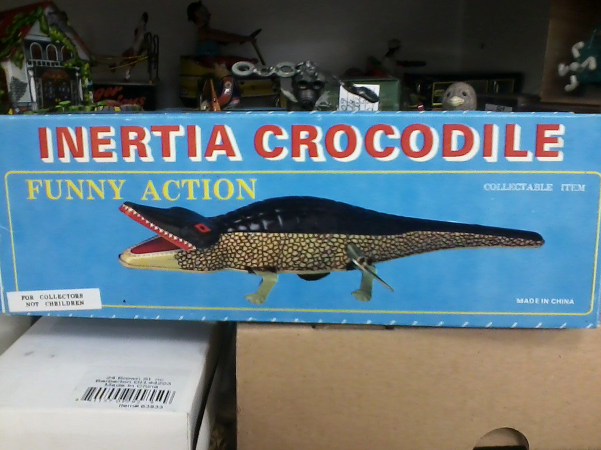 shiftythrifting's tweet photo. Rexy's finds #crocodile #funnyaction #Ilovehim #INERTIACROCODILE #submission #toys https://t.co/iaorl7T8DN https://t.co/95DZuLR7Gd