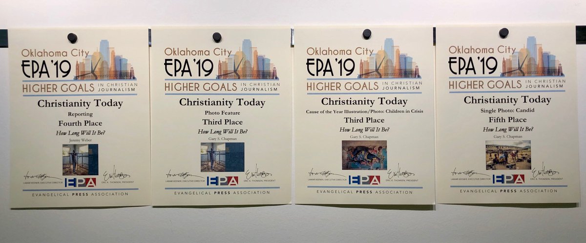 Very pleased that my Nigeria cover story with <a href="/garyschapman/">Gary S. Chapman</a> won 4 awards at <a href="/EPAtweeter/">EPA</a> this year: 1 for reporting and 3 for photography.

You can see them both here: christianitytoday.com/ct/2018/novemb…
