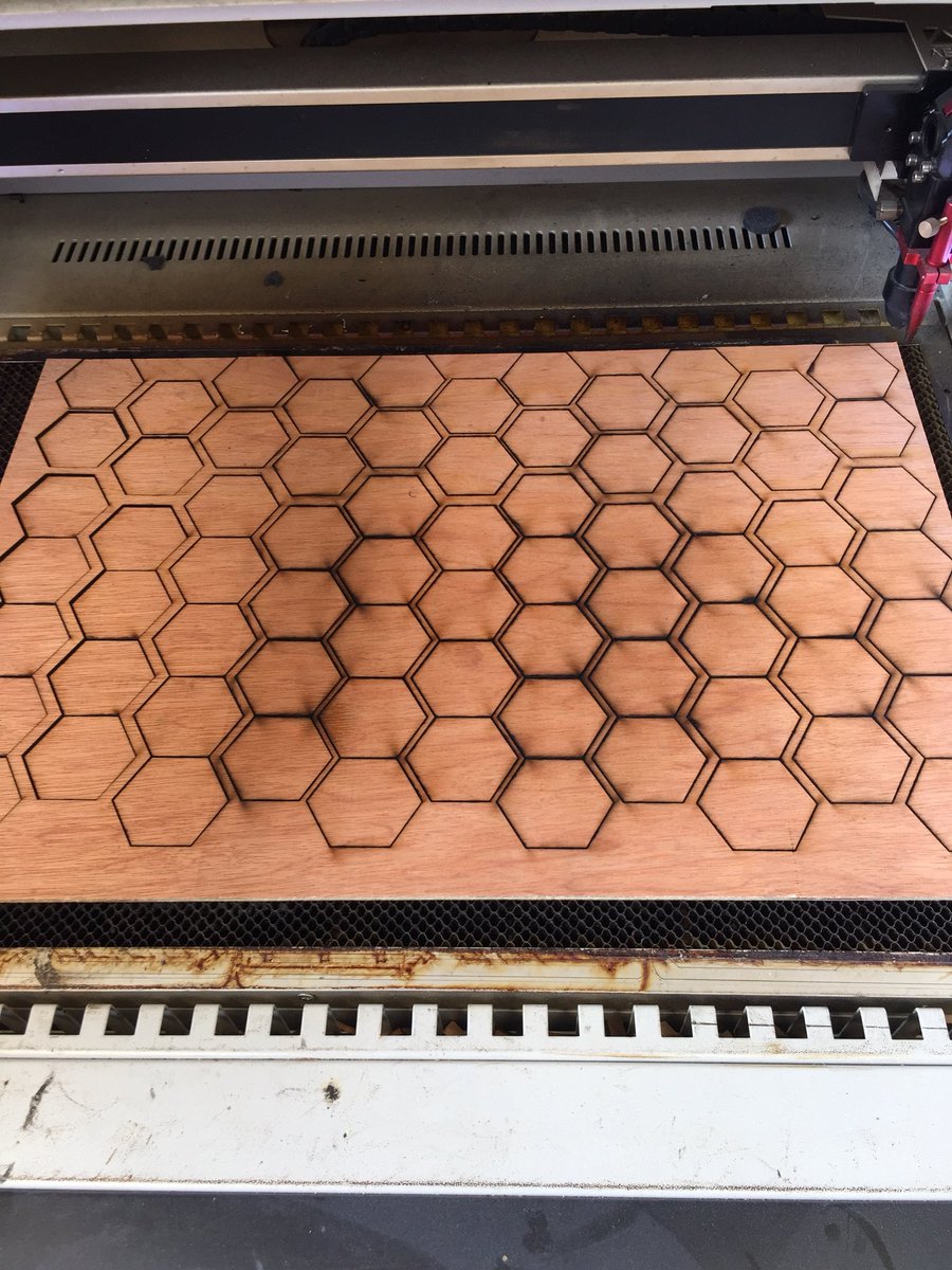 AllanKustom's tweet photo. So today I started to make a thing! Lots of work to do before it’s finished! #hobbyadmin #CommandsandColors #Memoir44 #boardgames thanks to @Z1Design for the use of your laser cutter! https://t.co/OXl8ihHguD