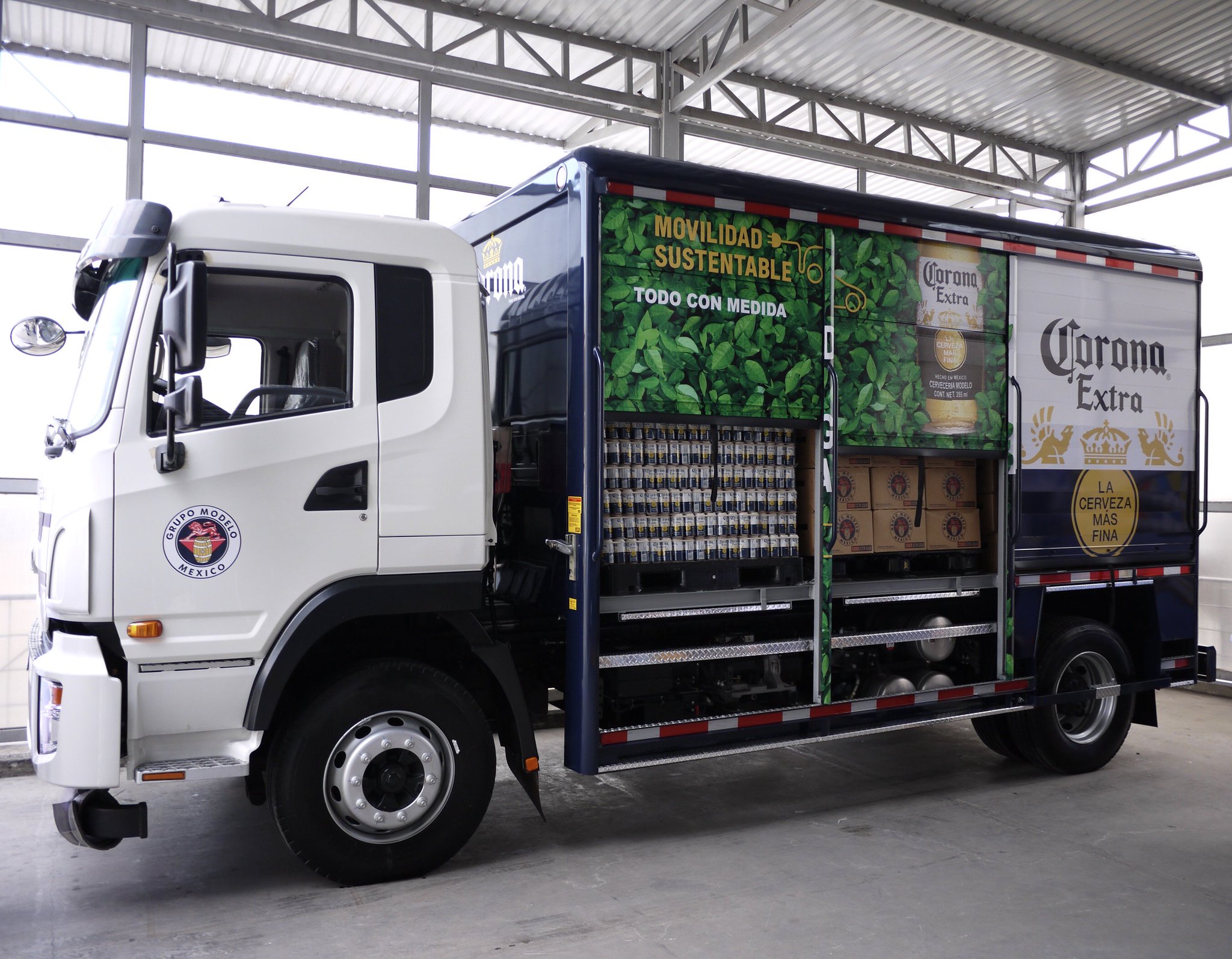 AB InBev on Twitter "Introducing the first pilot of our 100 electric