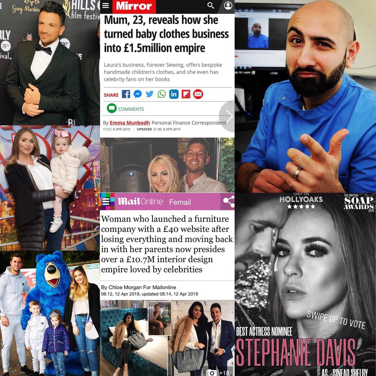 The_CAN_Group's tweet photo. Hereโs a little round up our week ๐๐ป๐๐ป@MrPeterAndre @MissAmyChilds @DannyO @DentistSinging @Stephdavis77 @ClaireAtCan #pr #talentmanagement #photography #social #peterandre #amychilds #danosborne #stephaniedavis #singingdentist #foreversewing #hoshome #thecangroup https://t.co/0vqJYusGe1