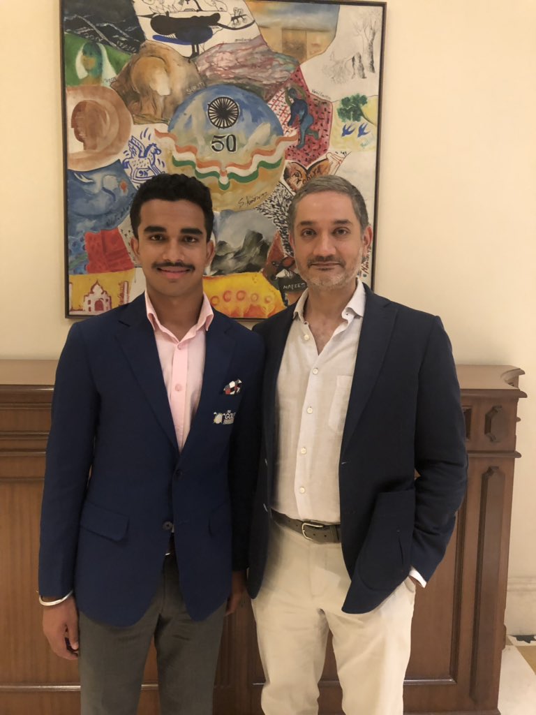 VisheshCC's tweet image. An Indian who grew up in a wrestling family milking cows is now a 4 time world &amp;amp; European golf champ at 14- teaching our #GTKids what #StatusGo means! Proud of our partnership with #GolfFoundation 

@GrantThorntonIN #FLM2019
