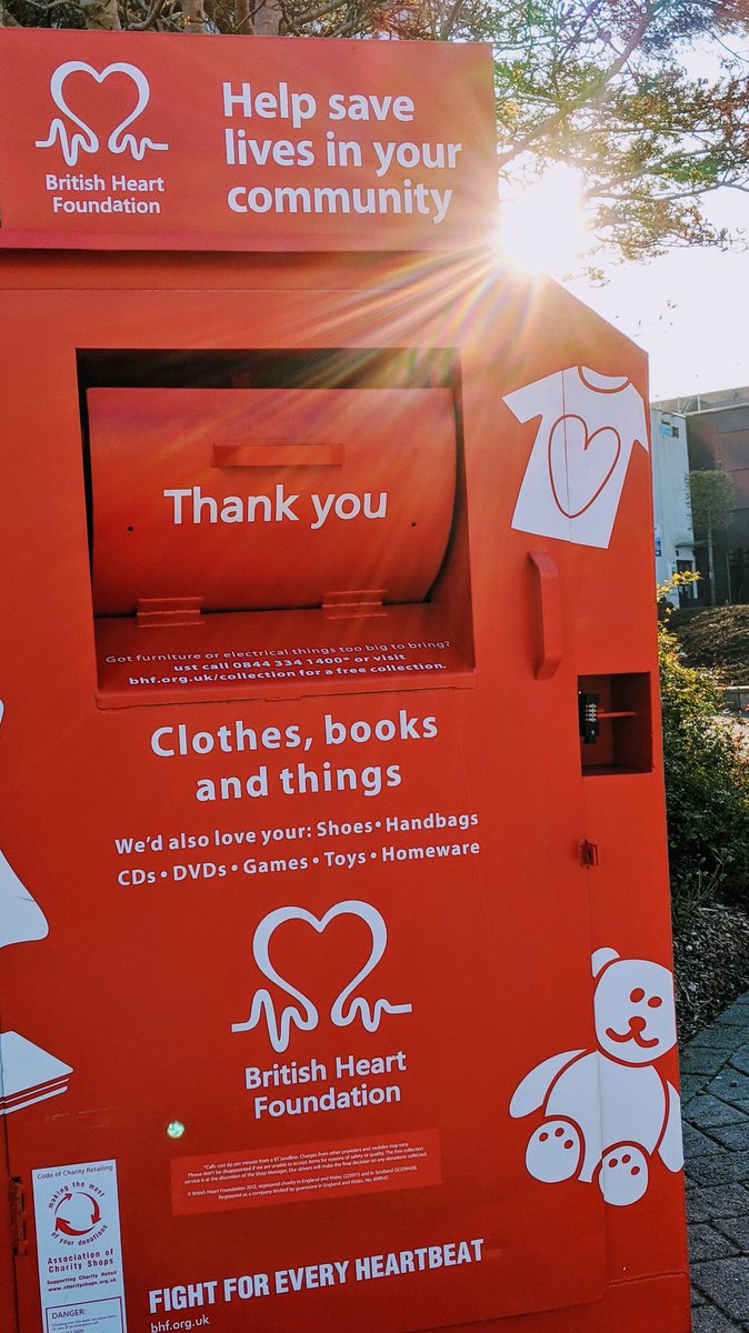 Have you seen <a href="/TheBHF/">British Heart Foundation</a> donation bins around the <a href="/bournemouthuni/">Bournemouth Uni</a> Talbot and Lansdowne campuses? They're part of our Big Give campaign, which we'll be letting you know more about soon!