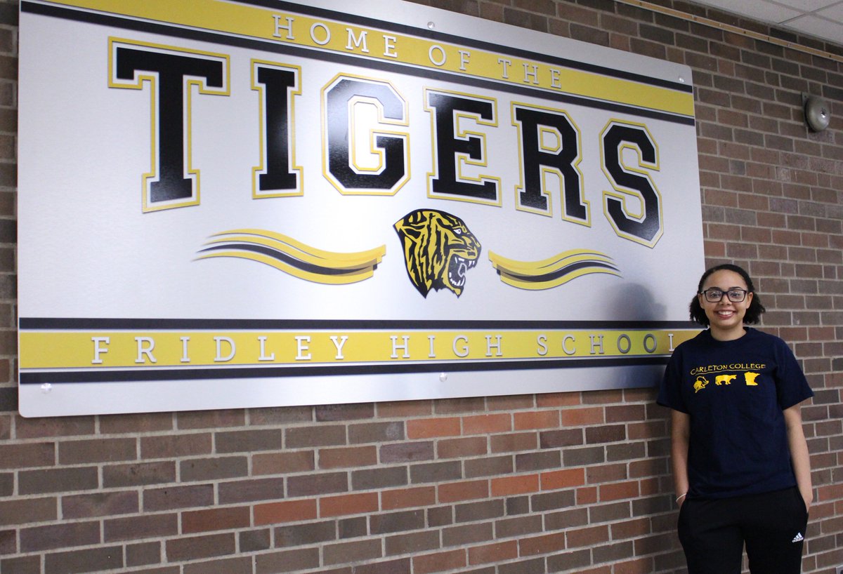 Congratulations to senior Nadia Hawkins, who earned a full-ride to prestigious <a href="/CarletonCollege/">Carleton College</a>! Nadia is currently enrolled in the <a href="/IB_DP/">IB Diploma Programme</a> at FHS, working to earn her IB Diploma. Great work, Nadia, we wish you best of luck! Read the full story: fridley.k12.mn.us/page.cfm?p=230…