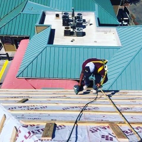 specialtyroof's tweet photo. The Boardwalk project on Okaloosa Island is coming right along! https://t.co/GSlZeEIQmY