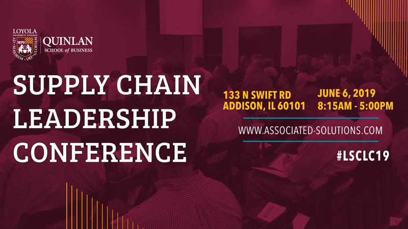 AssociatedUSA's tweet photo. Our 6th annual event with the Loyola University Quinlan School of Business is a can't miss for any supply chain leader.  Click here to register and learn more: https://t.co/9BwPkk2x0f #LSCLC19 #SupplyChain #MaterialHandling https://t.co/188dvX9QPW