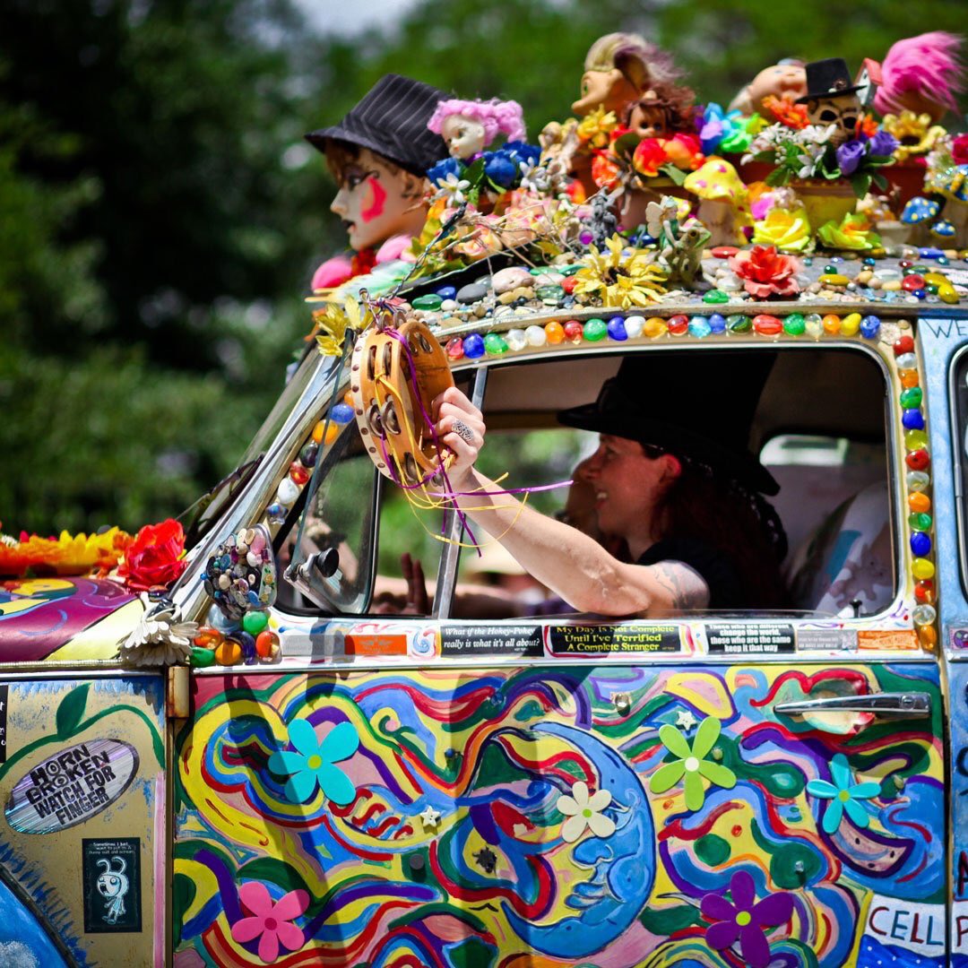 Houston, it's time! As a reminder ALL EVENTS ARE RAIN OR SHINE - have an amazing Art Car Weekend! The parade will roll at 2PM on Saturday, but check out our website for all of this weekend's exciting events at thehoustonartcarparade.com