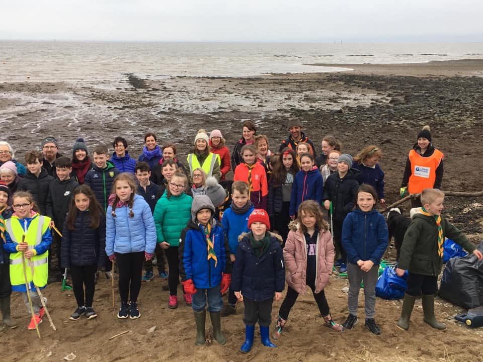 CleanCoasts's tweet photo. Amazing turnout at Redcastle #CleanCoasts inaugural event earlier in the week! Thank you to all the 45 volunteers who helped out.  Well done folks! 
#bigdonegalcleanup #marinelitter #ireland https://t.co/OJu4B7dqTd