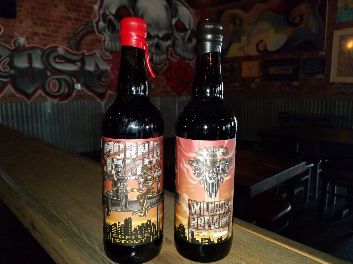 WildroseBrewing's tweet photo. Barrel aged Mornin' James release info!
https://t.co/FV3hfDLWGL https://t.co/wAm5zioR9R