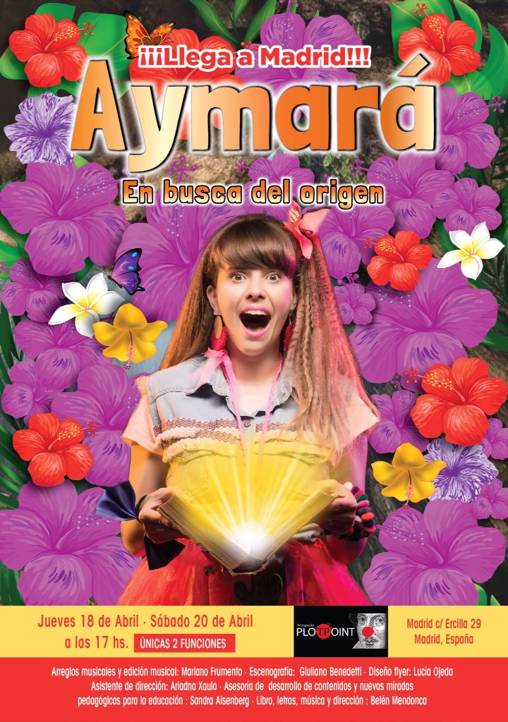 🌵❤️Aymará, en busca del origen❤️🌵 Jueves 18 y Sábado 20, 17hs en <a href="/salaplotpoint/">Sala Plot Point</a> obra musical para toda la familia! animaros @diegocoranoria