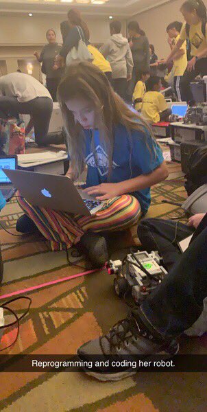 BaggerRaymond's tweet photo. Raymond Robotics Competitors @FSDRobotNation #FSDfest @Raymond_School https://t.co/p6cluNAThv