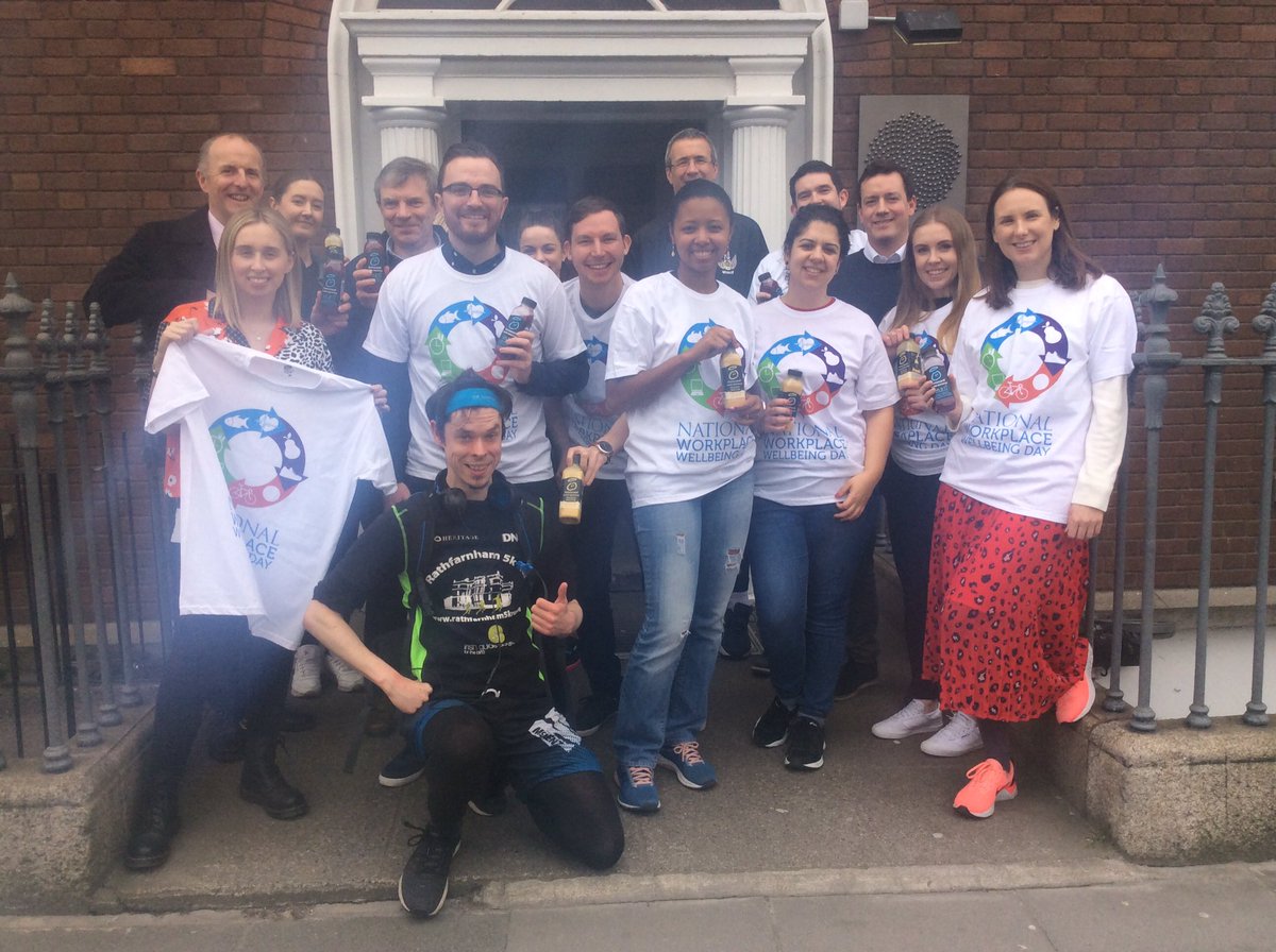 SFA_Irl's tweet image. SFA &amp;amp; Ibec colleagues after their mile walk this lunchtime. #WorkWell19 #SFA #ibce