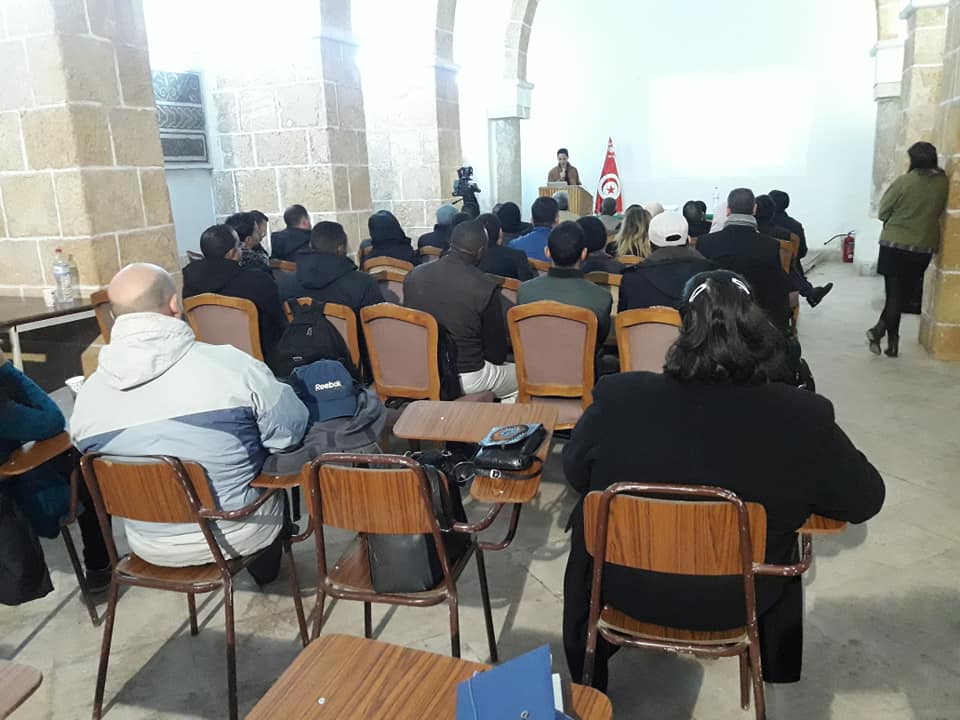 TrainingNaction's tweet photo. We are happy to share the video covering our latest event in #Tunis presenting the results of 2nd year of the Mini-projects by our trainees from #Tunisia and #Libya. It was covered by 'Tunisia Broadcasting Network' #TBNTV. 
https://t.co/1dEtozEkWn

#CulturalProtectionFund https://t.co/IUNLUkLpQs