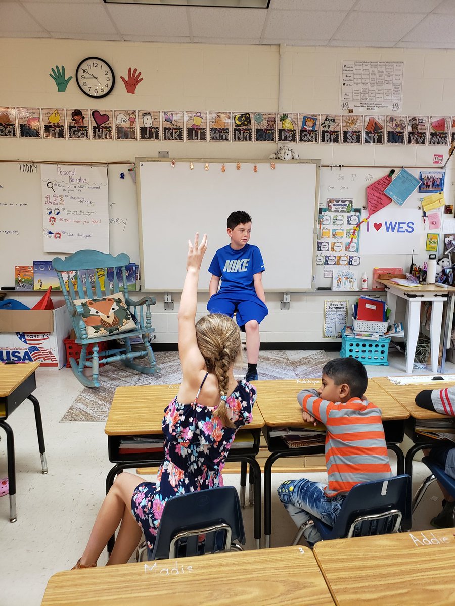 Love when my former kiddos get to come back and help me! This big 2nd grader mastered all of his multiplication facts and chose to come help lead our word work center! We even got to have a Q and A with all of our 2nd grade questions. SO PROUD ❤ #CCSDfam <a href="/WildcatsWES/">Woodstock Elementary</a>