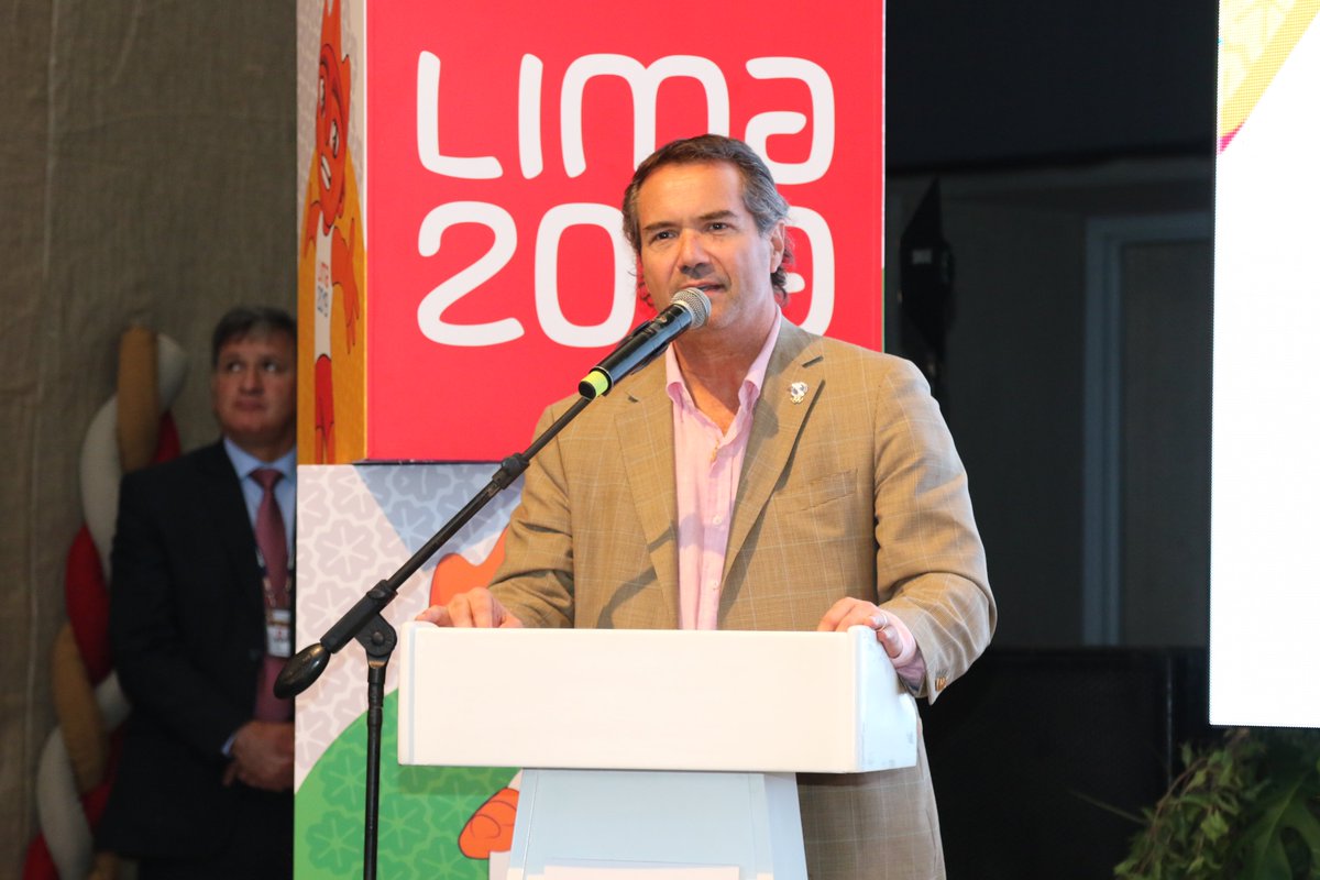 Panam Sports President Neven Ilic concludes his latest inspection of preparations for the #Lima2019 Pan Am Games, visiting several venues and helping launch the Official Uniforms for Volunteers - mailchi.mp/60d2041eeb25/p…
