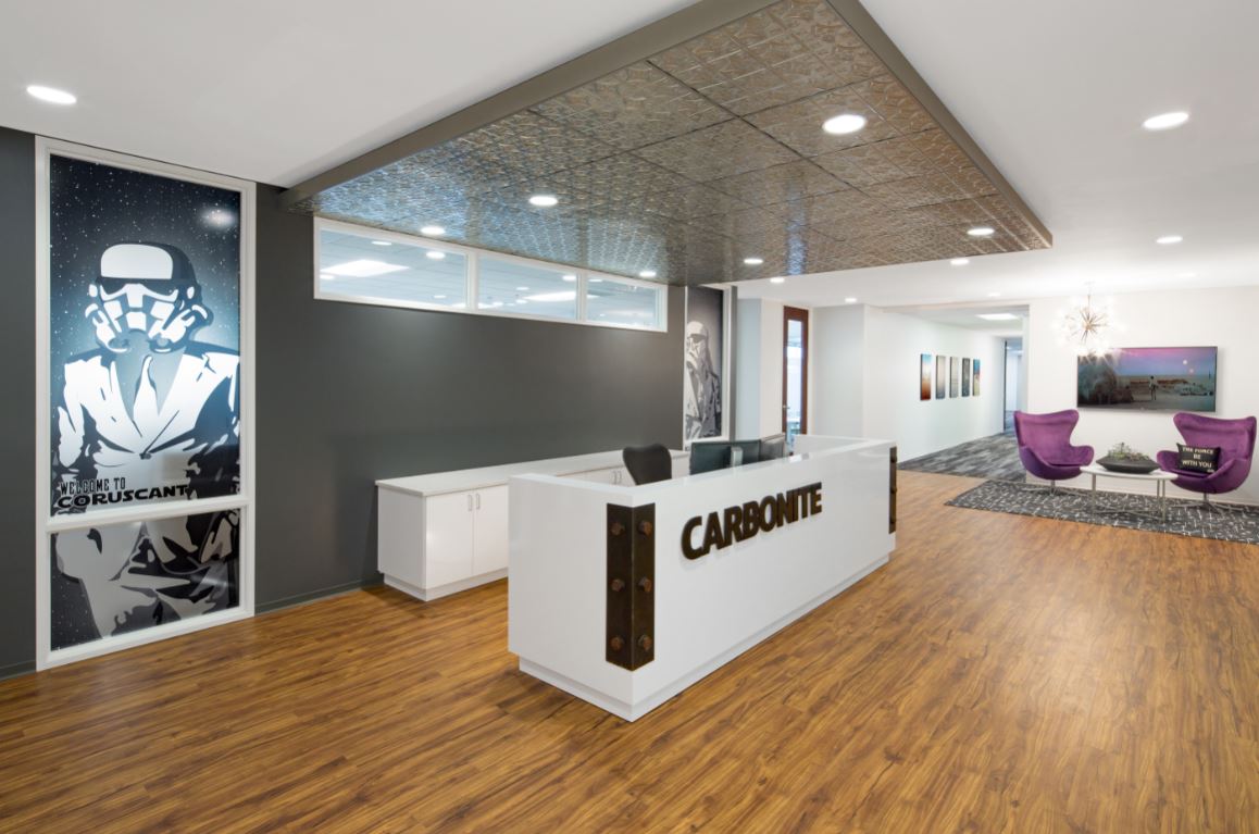 paralleldg's tweet image. A Star Wars Inspired Indianapolis Project - mailchi.mp/692d12337ca7/k… You don't want to miss this #ProjectReview for Indianapolis company, Carbonite, by #GuestWriter Kara Benson! Check out their #StarWars inspired renovation and implemented changes in their space!