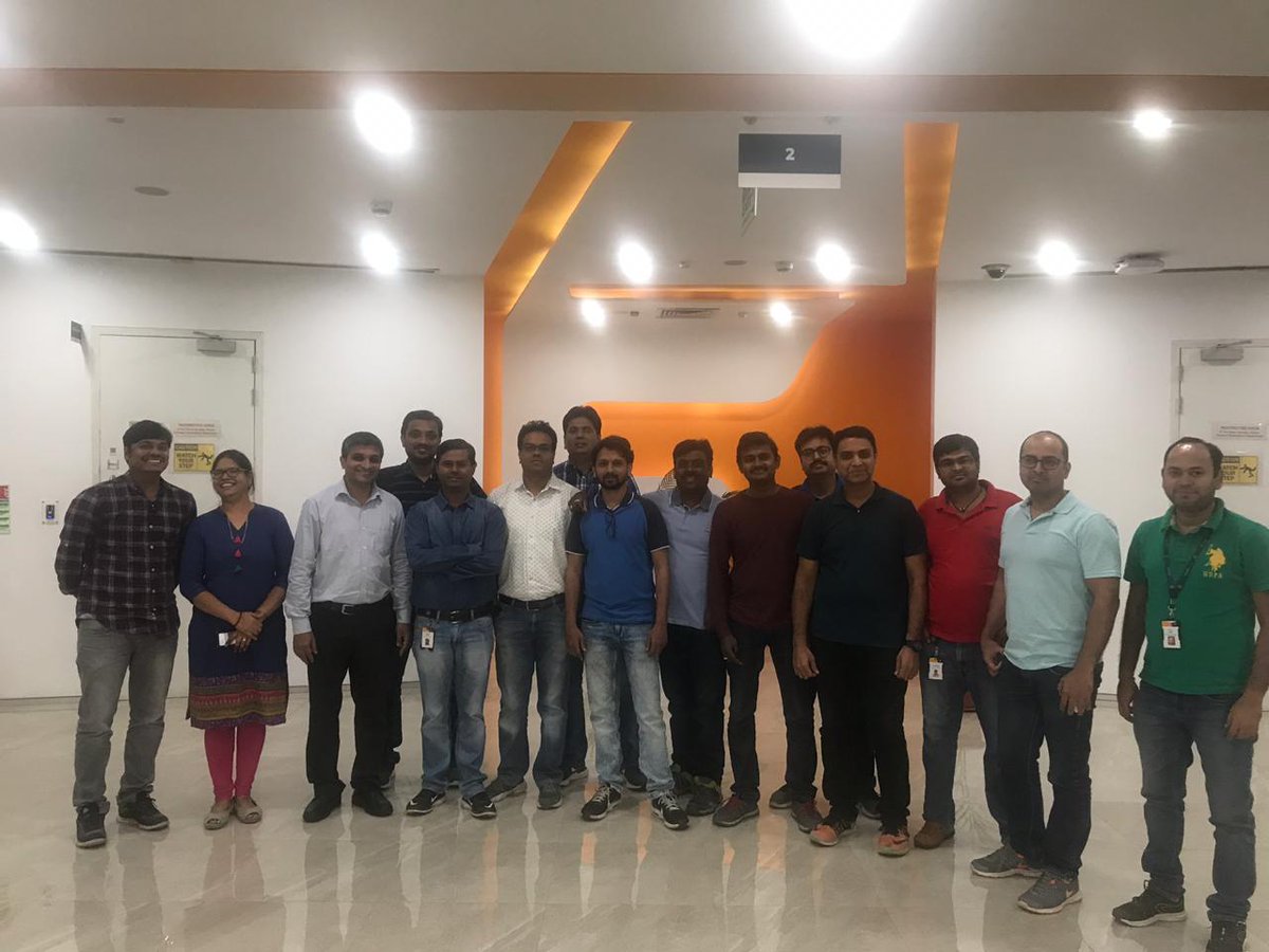 javapsyche's tweet photo. Amazing administrators from @Amdocs attending the CS300 @Couchbase Administration course in Pune, India

It was also my privilege to have Mr. Ziaur Rahman, my Professor at Christ University who attended my course

#EngagementDatabase
#WorldsFastestAndFinestNoSQLDatabase
@N1QL https://t.co/snYFJhkQYW