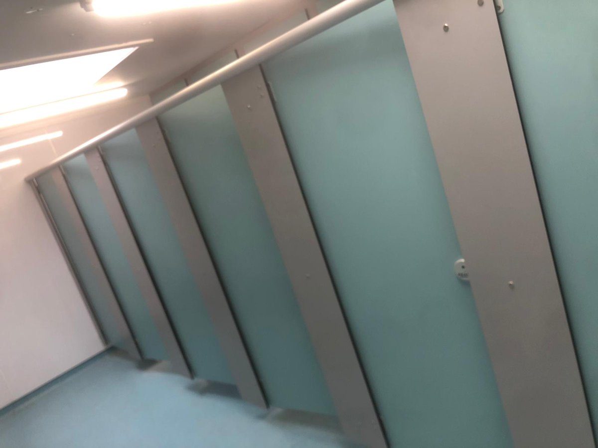 Consiliumcs1's tweet photo. Finishing touches to the 3rd toilet facilities upgrade this year for North Lanarkshire Council. https://t.co/h24KPZxDzV