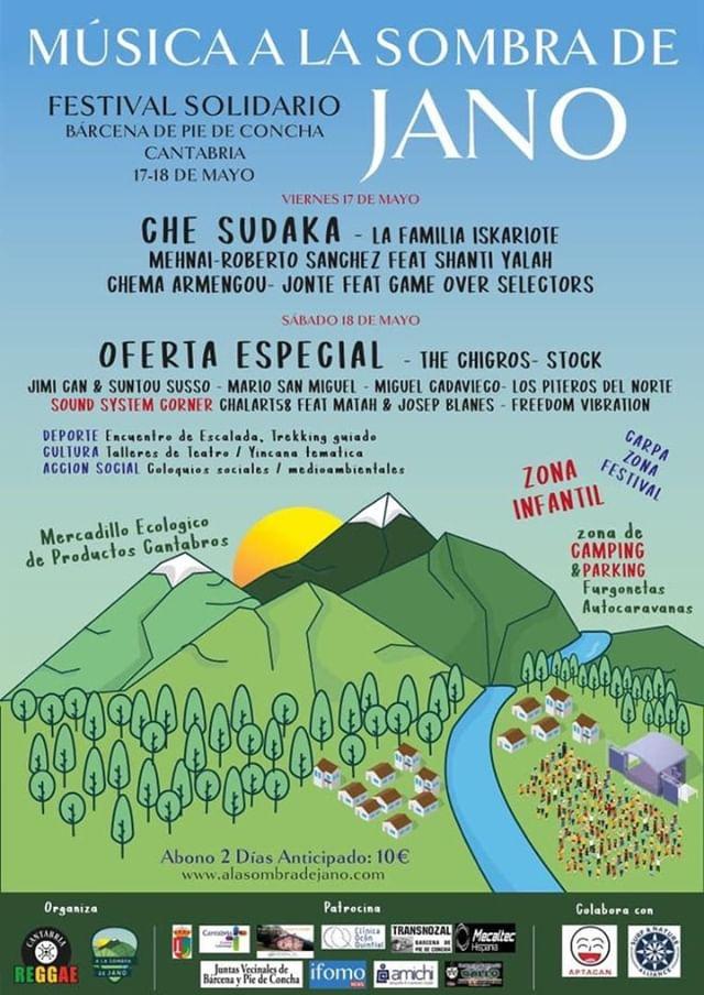 ¡Planazo para los días 17 y 18 de mayo! Han organizador un pedazo festival en Bárcena de Pie de Concha, ¡Ahí nos vemos!
