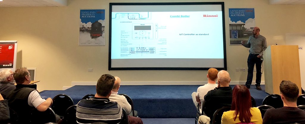 calorinstaller's tweet photo. Last but not least: presentation from @rinnai_uk at our installer training day! #boilers #lpgboilers #lpg #heating #heatingandhotwater #launch #new #intallertraining #installer #heatinginstaller #boilerinstaller #training #gasinstaller #heatingengineer https://t.co/BvHoOiz5F7