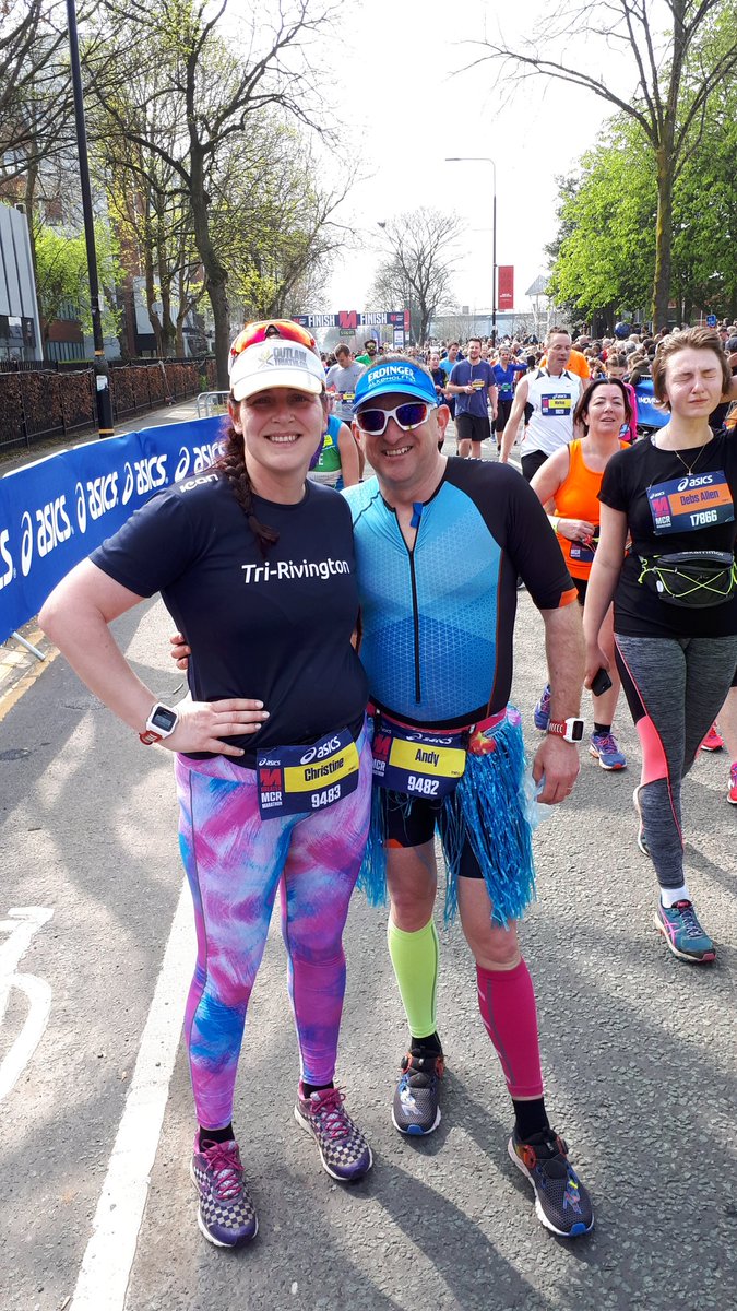 Andy_triathlete's tweet photo. @runforall #ican #feelgoodfriday
Me and my best friend and partner at Manchester marathon last weekend. I love running with her she pushes me on to great things https://t.co/WzskhH2vfB