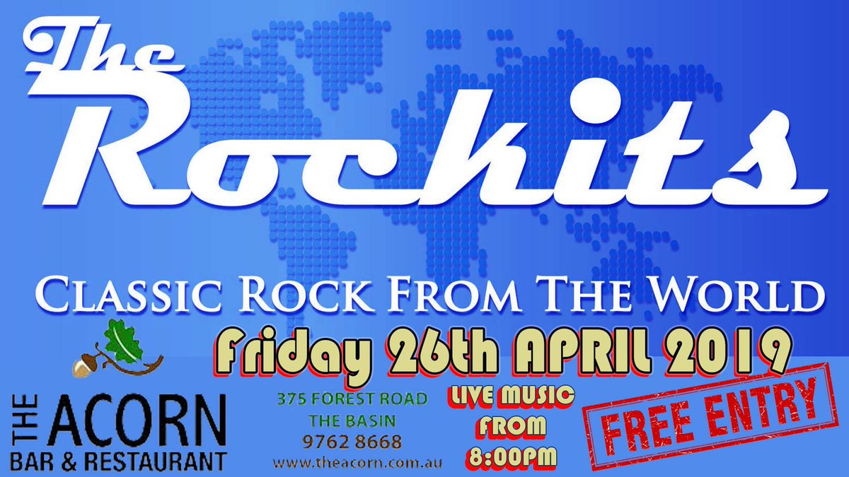 AcornBar's tweet photo. Live music very Friday, Saturday &amp; Sunday https://t.co/GJfkBzgNca