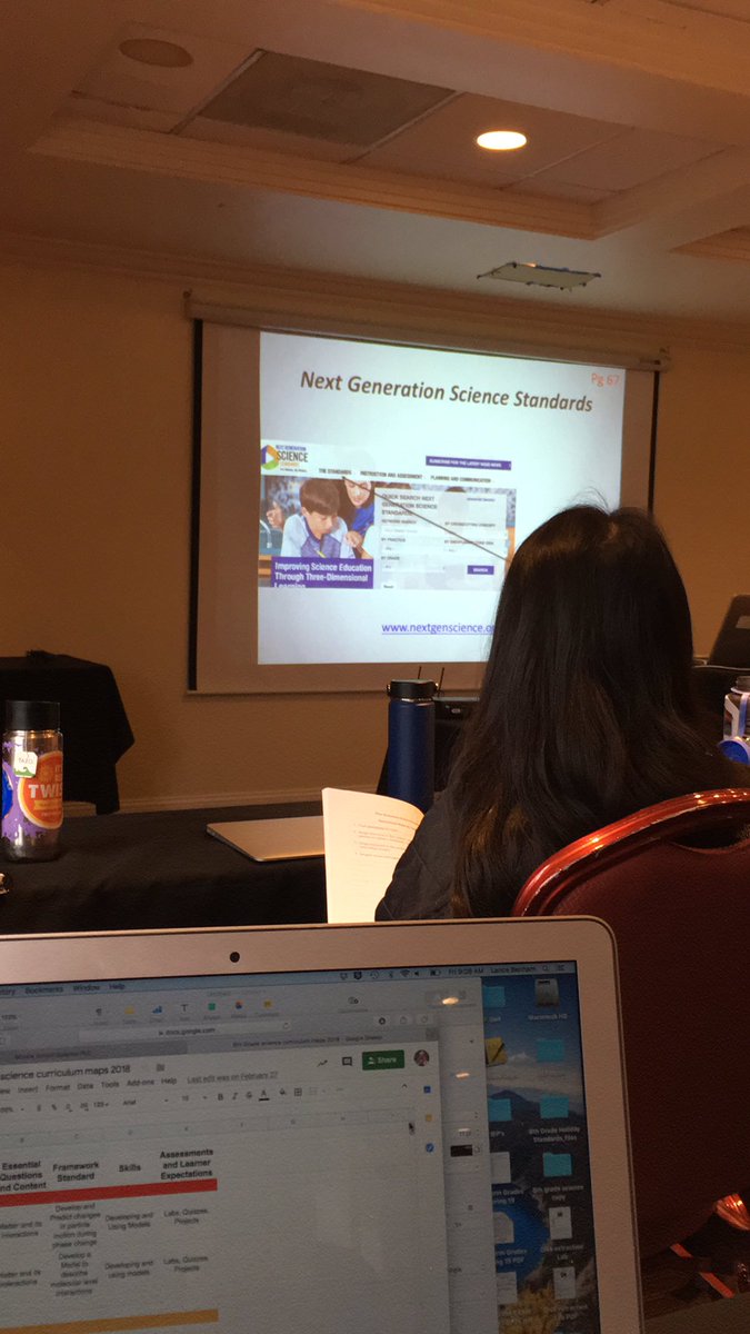 NGSS conference today