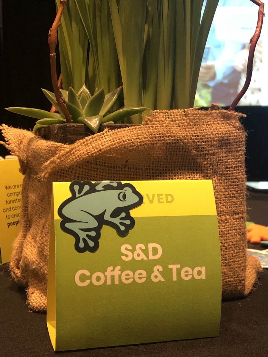 Follow the frog! Sustainability it is about joint efforts @sdcoffeetea <a href="/RnfrstAlliance/">Rainforest Alliance</a>