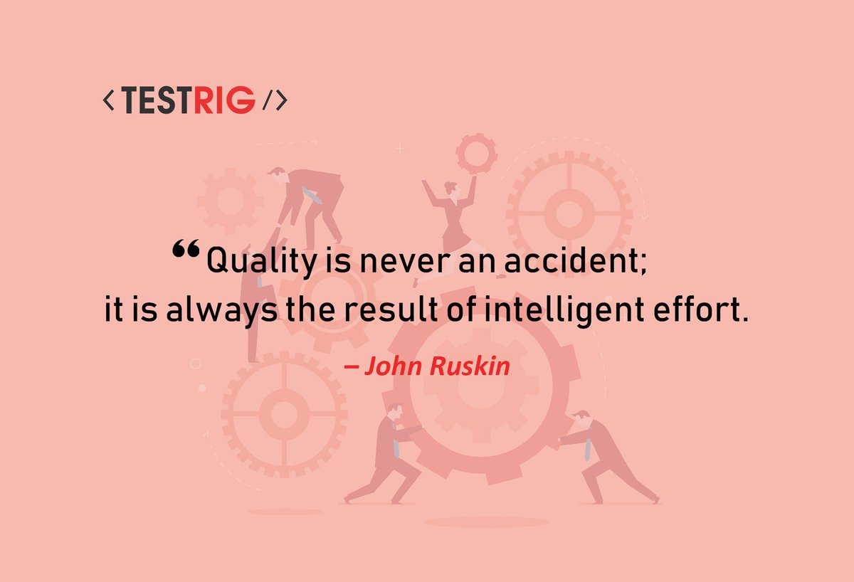 testrig_qa's tweet image. Testrig Technologies Always focused on #quality.
Get in Touch with Testing Experts: testrigtechnologies.com
#testingcompany #softwaretestingservice