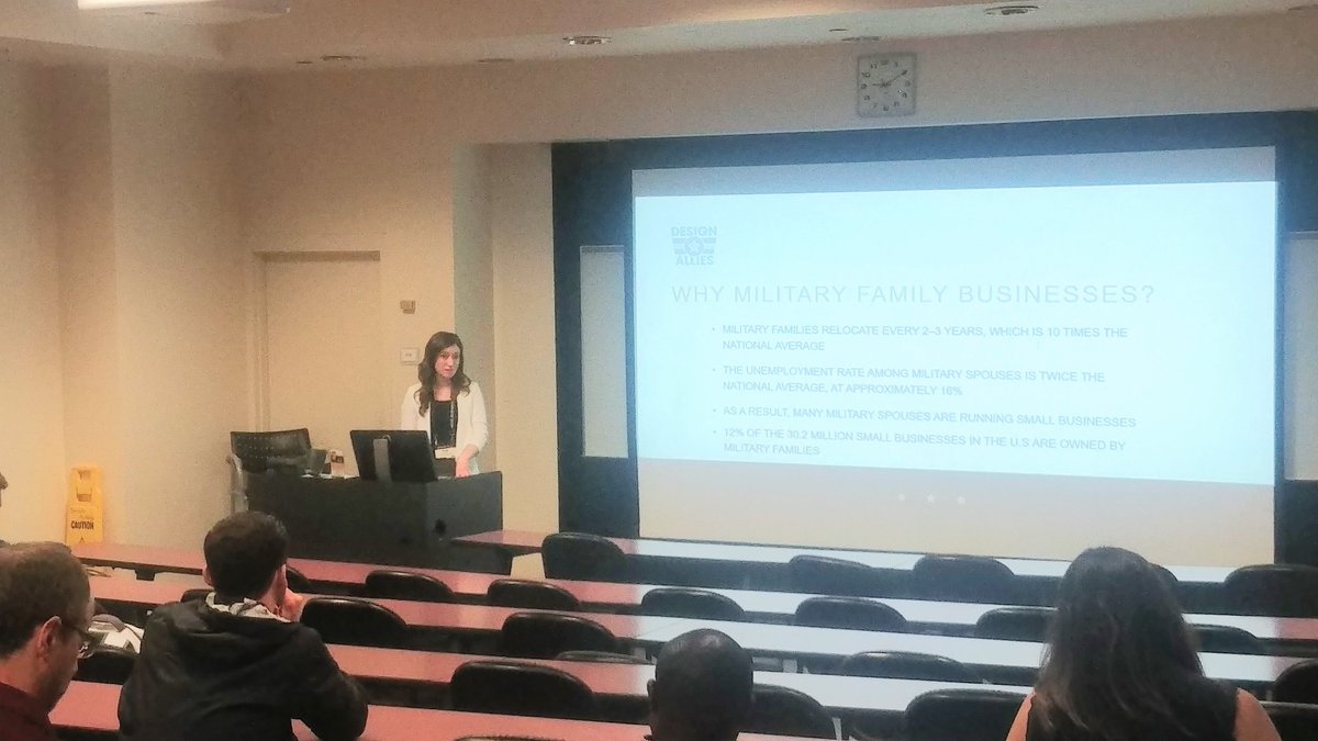 lydiakfox's tweet photo. Pacific student Katie Nimmo giving her NCUR presentation "Design Allies", a project to provide low-cost graphic design services to military families who run small businesses.  #NCUR2019, #UOPacific https://t.co/YuoniuNUcS