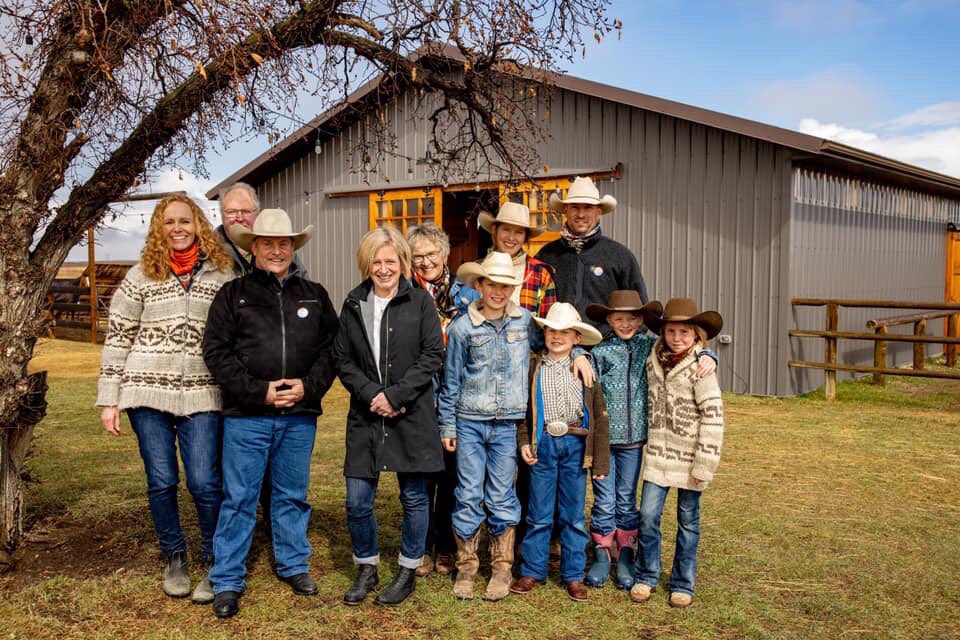 camgardnerAB's tweet photo. Just when we thought the campaign trail couldn’t be more fun, Premier Notley rolled into Livingstone-Macleod! Thank you to Trail's End Beef for hosting us! And to the folks who braved the weather to cheer on the Premier, thank you for sharing the day with us! #abndp #abvote https://t.co/MPueS0DMPW