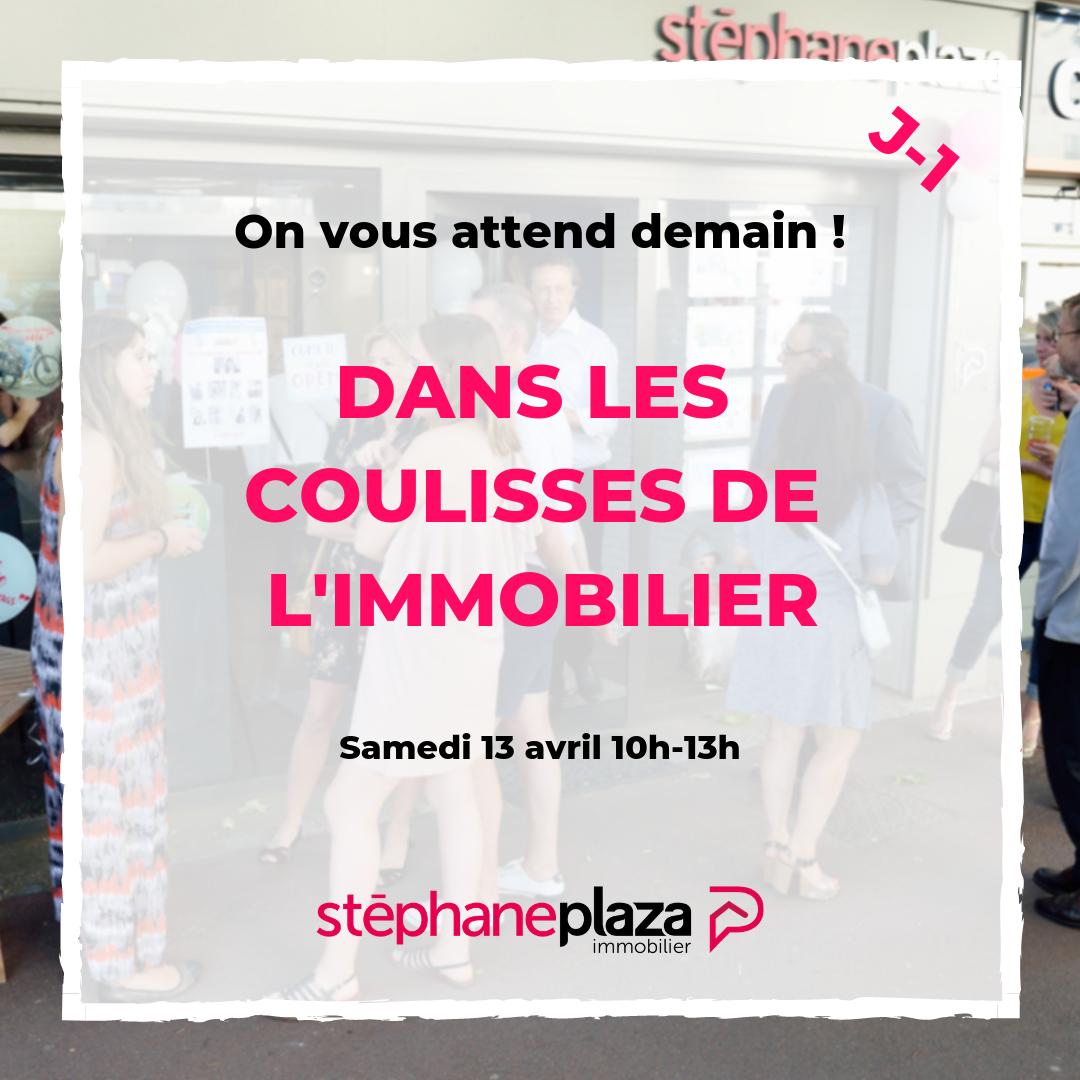 🏁 J-1 : C'est demain !
🏡Nous y sommes, les coulisses de l'immobilier ! Les ateliers, les conseils, la bonne ambiance et la bienveillance ! 
⏳ Rdv dès 10h demain matin ! Venez nombreux ! #agenceimmobilière #homestaging #venteappartement #ventemaison