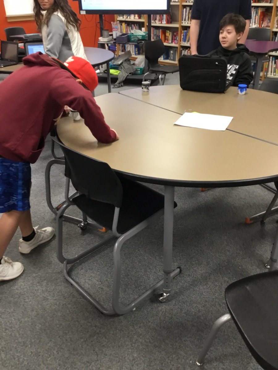 capstone_WMS's tweet photo. @elonmusk @ecskills21 @WMS_Admin @Woodbury_MSLMC The science team is conducting operation smell today taking in groups of 3 sixth graders that sniff each cup that has foul smelling ingredients inside. The team taped each fabric to the top to smell through. https://t.co/jJiDlQYAKq