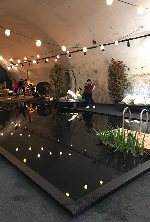 ONE WEEK ABOUT Dutch Designers in Milan by <a href="/THEDOTS_mag/">Connecting the Dots</a> 
12.04.2019 > DAY FIVE 'Get Satisfaction at <a href="/weltevree/">Weltevree</a>' at one of the many empty vaults dug into the sides of Stazione Centrale, by Giulia Giudici - see more at dutchdesigndaily.com