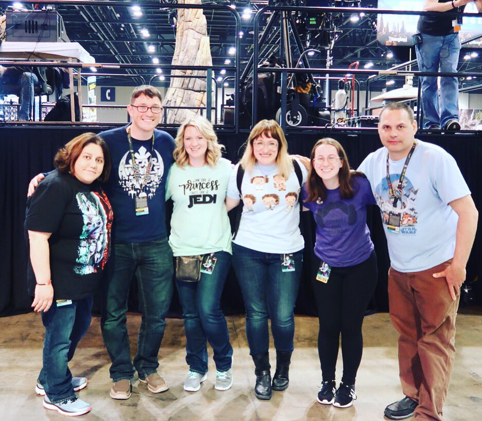 TLFGAdmin's tweet image. Admins are here and having a blast!
#StarWarsCelebration2019 
#TLFGatSWCC