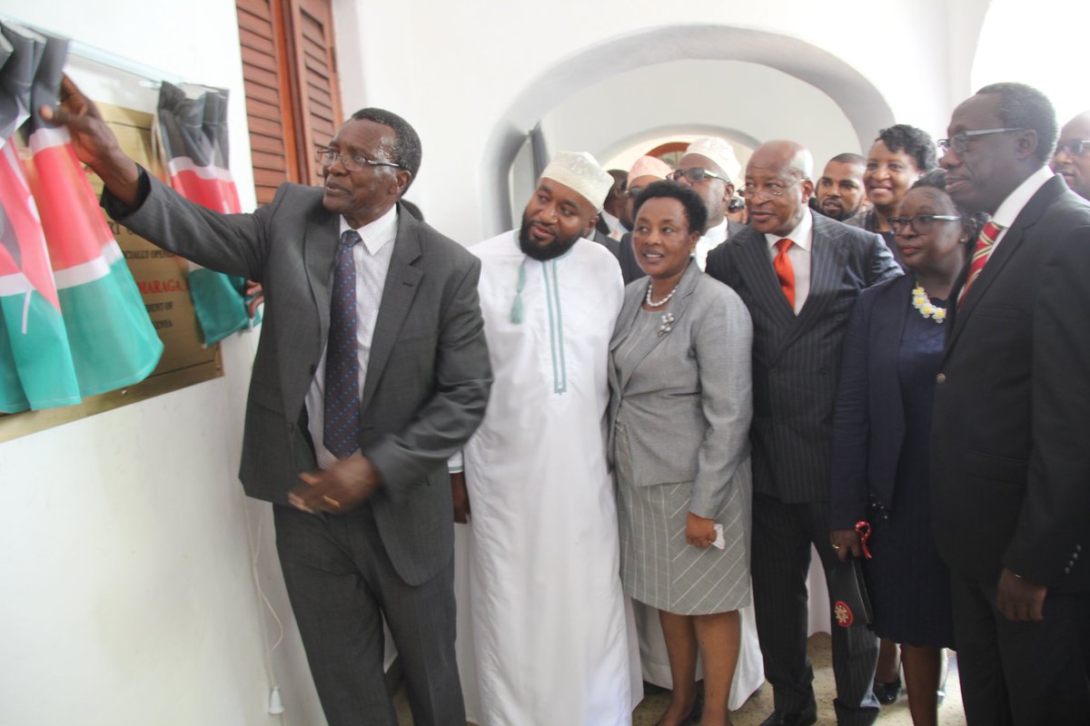 Cj Maraga Officially Launches Face Lift Of Mombasa Court Of Appeal Daily Active