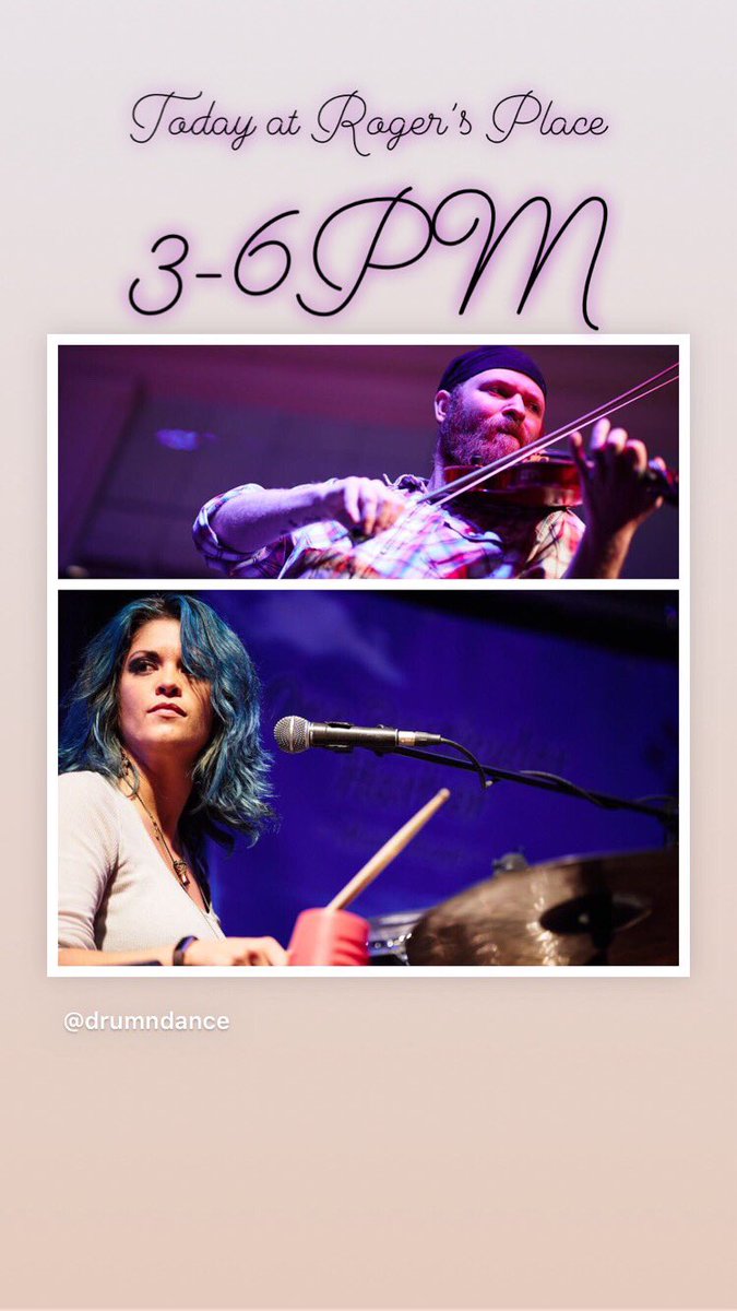 JD Edge is coming in to town this weekend! We will kick t off at Roger’s Place 3-6.... swing by and party with us.