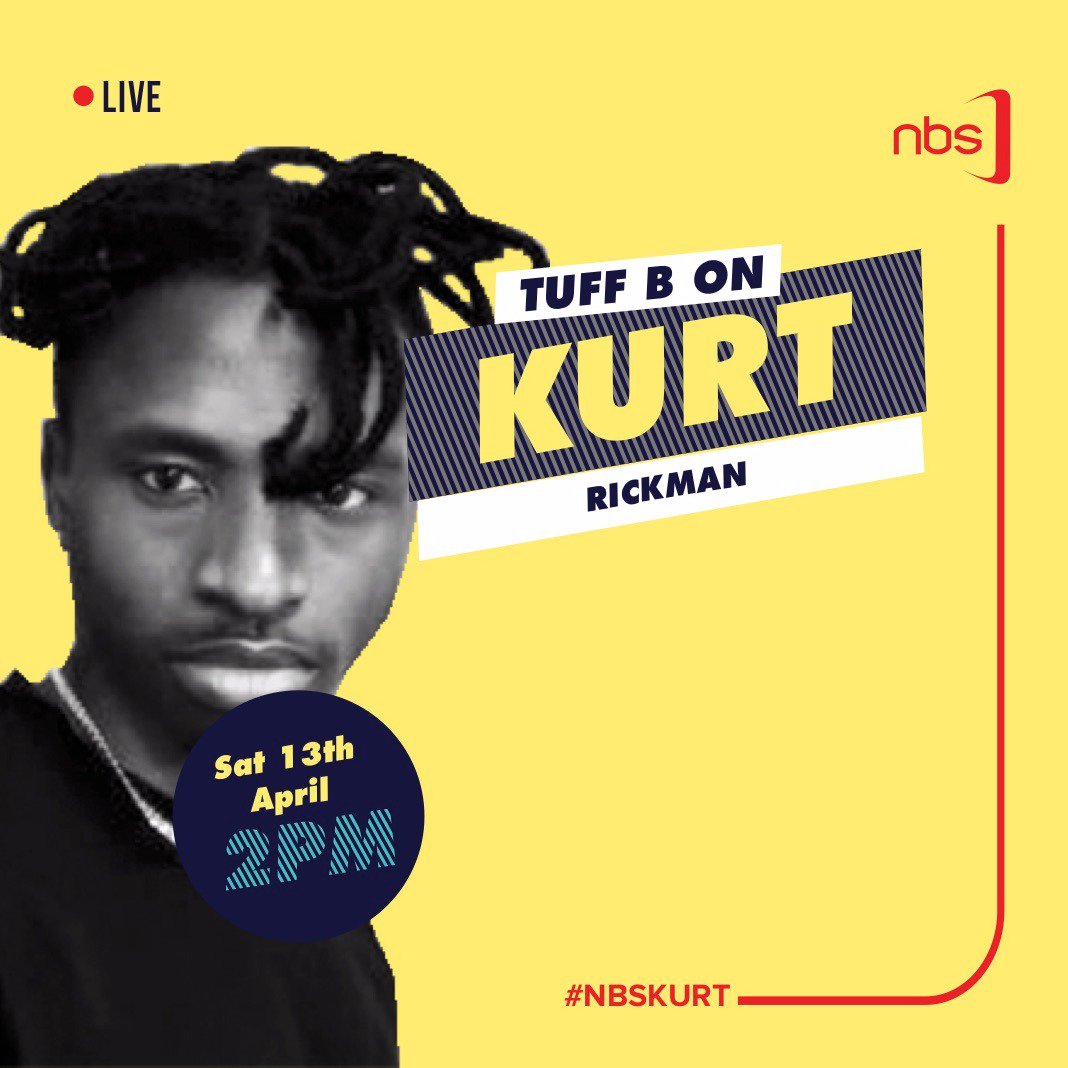 nbstv's tweet photo. Rickman, Carol Nantongo and John Blaq will be live in studio talking new music and more with @tuffbug on #NBSKurt tomorrow afternoon. Showing at 2pm. Don't miss. #NBSUpdates https://t.co/e8RcpEnQjn