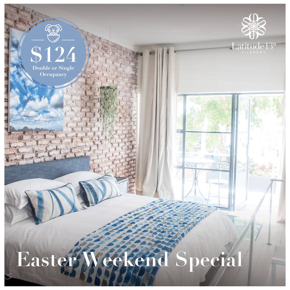 Thelatitude13's tweet image. Easter Weekend Special by Latitude 13° 🐣 Message us for more information!

#easterpromotion #boutiquehotels #beautifulhotels #beautifulgirls #malawi #latitude13 #localartisans #latitude15 #interiordesign