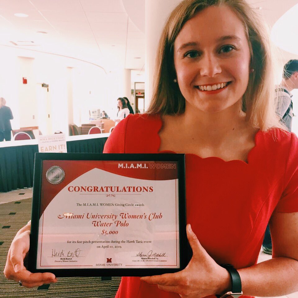 We are so appreciative and proud of our President for her hard work and stellar performance in her fast pitch presentation at The Hawk Tank! Each pitch was voted on by members of The M.I.A.M.I. WOMEN Giving Cirlce. Keira’s presentation WON, Awarding our program $5,000!