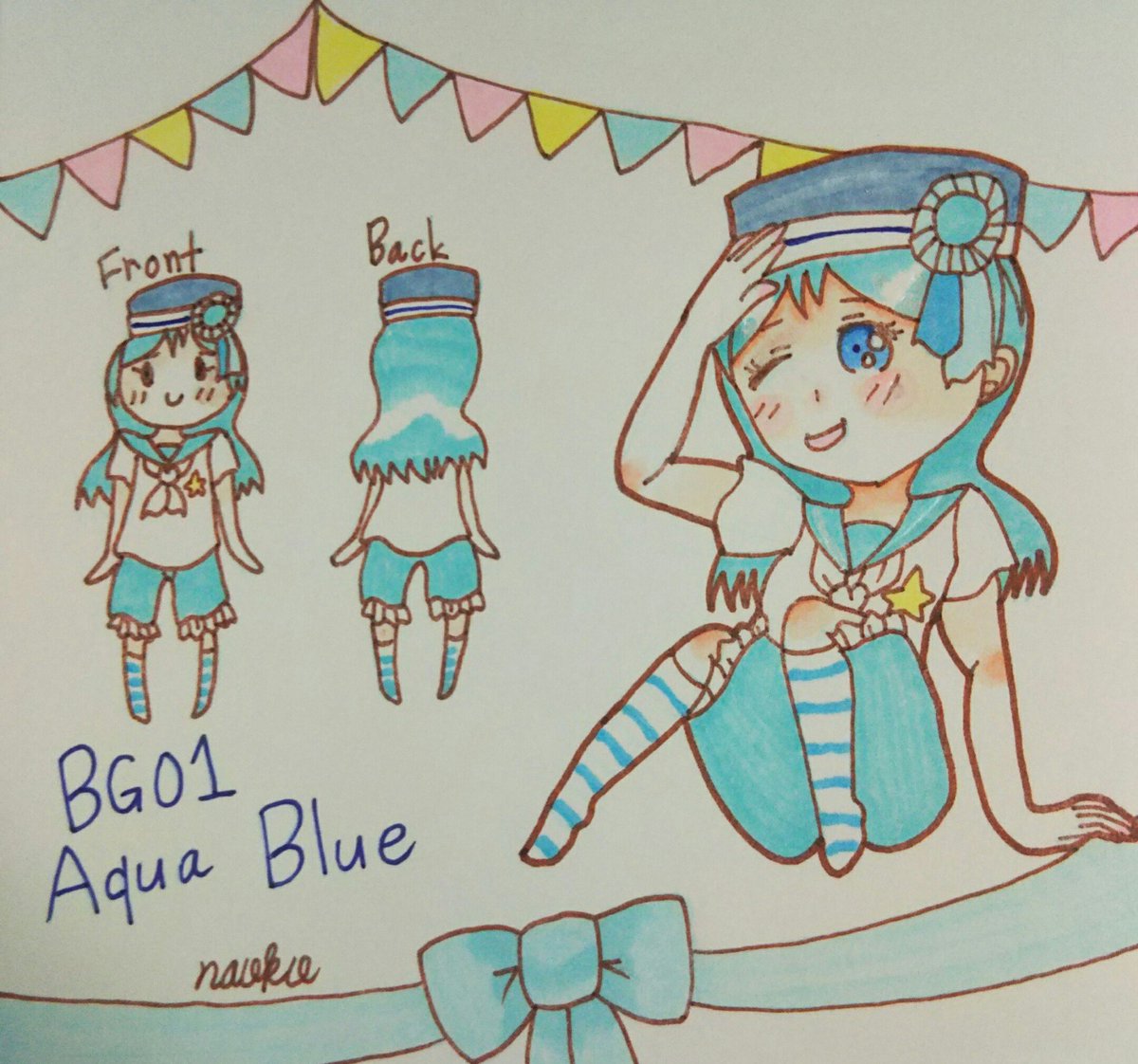 なおこ お砂糖の魔法展 Bg01 ちゃんの擬人化です マリンな雰囲気はもちろん ゆめかわなイラストの女の子のセーラー服を塗るにも活躍してくれるところが 好きです W コピックツインズ企画 イラスト なおこ お砂糖の魔法展 Bg01 ちゃんの擬人化です マリンな雰囲気はもちろん ゆめかわなイラストの女の子のセーラー服を塗るにも活躍してくれるところが 好きです W コピックツインズ企画 イラスト