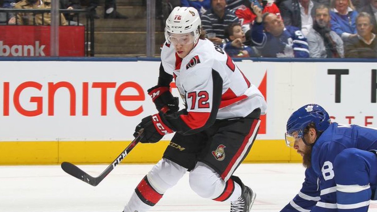 UFC_TVA's tweet photo. #LNH | Thomas Chabot, «les pourparlers sont assez minimes» : https://t.co/vI7j2uzNQf https://t.co/tHol6qzkyT