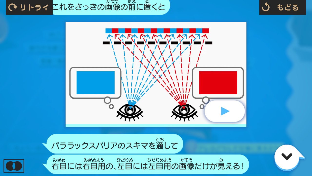 ごん On Twitter 3dsの裸眼立体視の仕組みや ファミコンの多重スクロールの話まで出てくる トークは毎度のことながらおもしろいぞ 話は脱線させたり過剰な説明要求するのがオススメ Nintendoswitch Https T Co Rbxdhiqnie Twitter