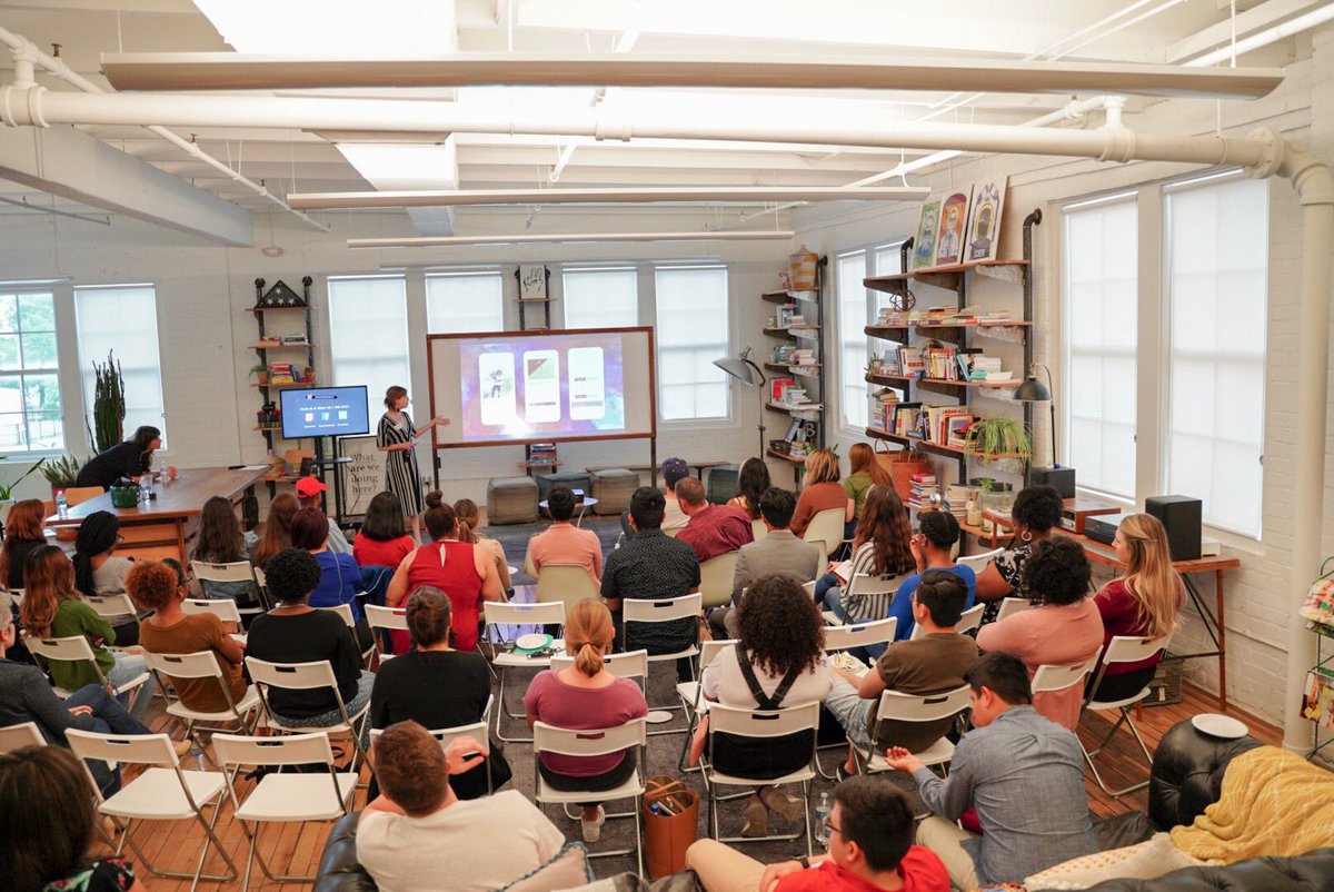 ShearCreativity's tweet photo. 2 hours with 50+ students discussing all the different ways you can make an impact in 90,000 hours is the perfect way to spend a Thursday night. #PurposeCounts https://t.co/YE9W33C7OJ